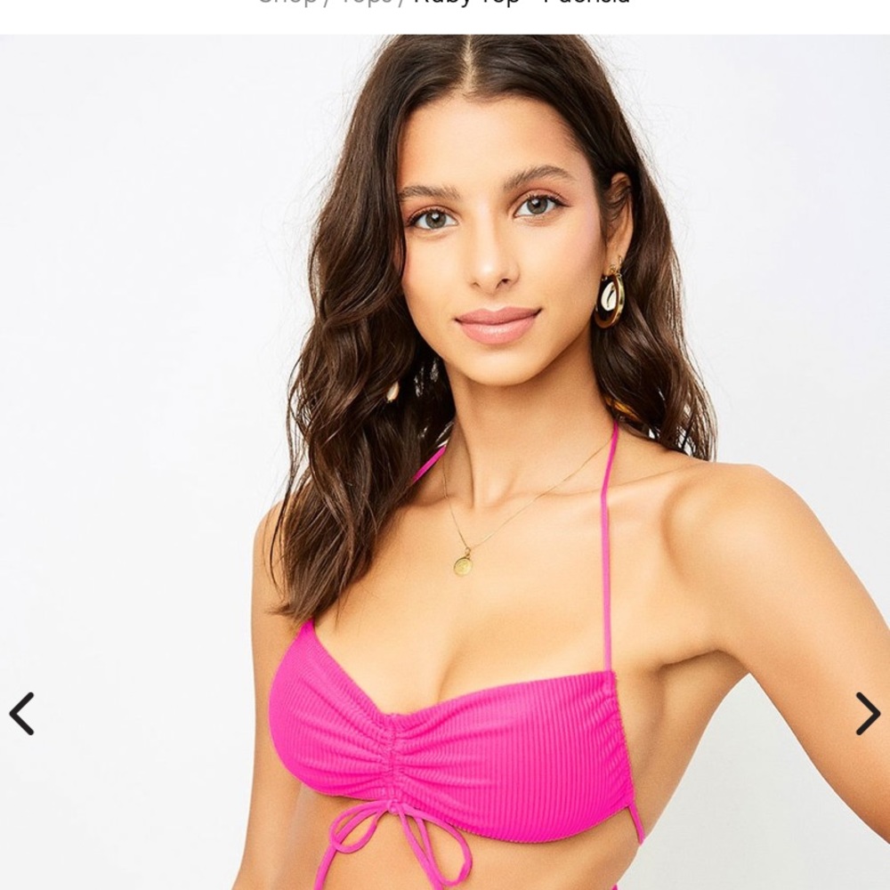 frankies super bright and fun bathing suit top